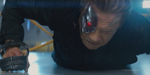 Terminator: Genisys - Arnold Schwarzenegger 'Terminator' in una foto di scena - Terminator: Genisys