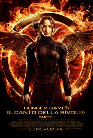 Locandina italiana Hunger Games: Il canto della rivolta - parte 1 