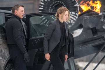 Spectre-007 - Daniel Craig 'James Bond' con Léa Seydoux 'Madeleine Swann' in una foto di scena - Spectre - 007