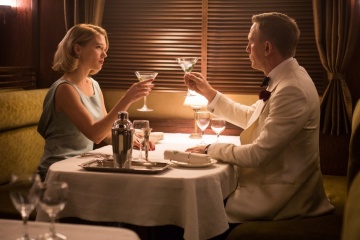 Spectre-007 - Léa Seydoux 'Madeleine Swann' con Daniel Craig 'James Bond' in una foto di scena - Spectre - 007