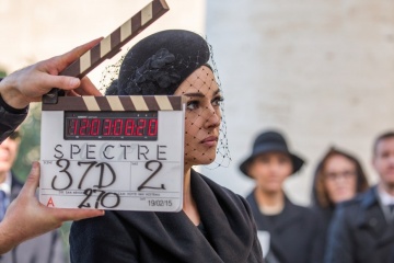 Spectre-007 - Monica Bellucci 'Lucia Sciarra' sul set - Spectre - 007