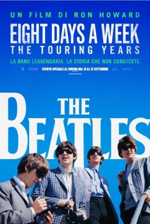 Locandina italiana The Beatles: Eight Days a Week - The Touring Years 