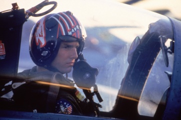 Top Gun - Tom Cruise 'Maverick' in una foto di scena - Top Gun