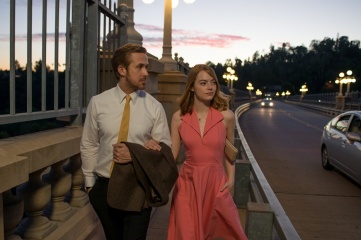 La la land - Ryan Gosling 'Sebastian Wilder' con Emma Stone 'Mia Dolan' in una foto di scena - La la land