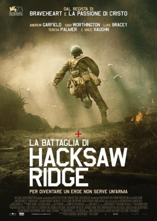Locandina italiana La battaglia di Hacksaw Ridge 