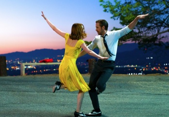 La la land - Emma Stone 'Mia Dolan' con Ryan Gosling 'Sebastian Wilder' in una foto di scena - La la land