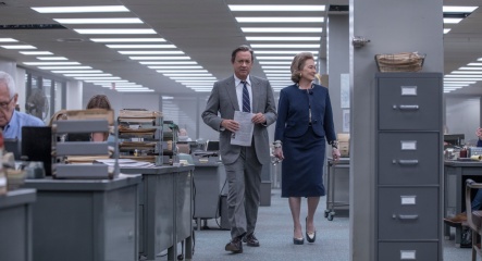 The Post - Tom Hanks 'Ben Bradlee' con Meryl Streep 'Katharine Graham' in una foto di scena - The Post