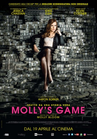 Locandina italiana Molly's Game 