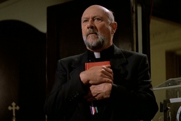 Il signore del male - Donald Pleasence 'Padre Loomis' in una foto di scena - Il signore del male