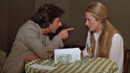 Kramer contro Kramer - Dustin Hoffman 'Ted Kramer' con Meryl Streep 'Joanna Kramer' in una foto di scena - Kramer contro Kramer