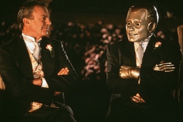 L'uomo bicentenario - (L to R): Sam Neill 'Richard Martin' e Robin Williams 'Andrew Martin' in una foto di scena - L'uomo bicentenario