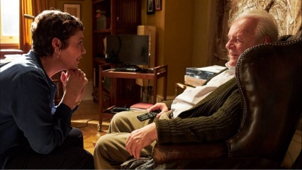 The Father-Nulla è come sembra - Olivia Colman 'Anne' con Anthony Hopkins 'Anthony' in una foto di scena - The Father - Nulla è come sembra