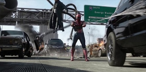 Spider-Man: No Way Home - Tom Holland 'Spider-Man' in una foto di scena - Spider-Man: No Way Home