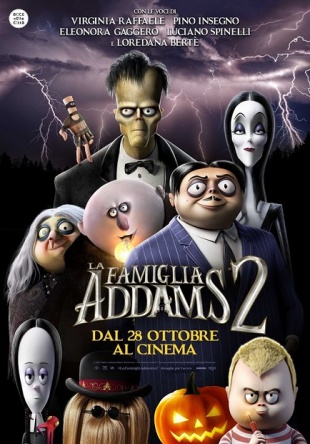 Locandina italiana La Famiglia Addams 2 