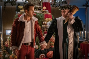 Spirited-Magia di Natale - (L to R): Ryan Reynolds 'Clint Briggs' e Will Ferrell 'Spirito del Natale Presente' in una foto di scena - Spirited - Magia di Natale