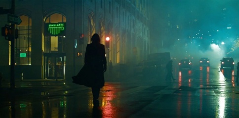 Matrix Resurrections - Keanu Reeves 'Thomas Anderson' in una foto di scena - Matrix Resurrections