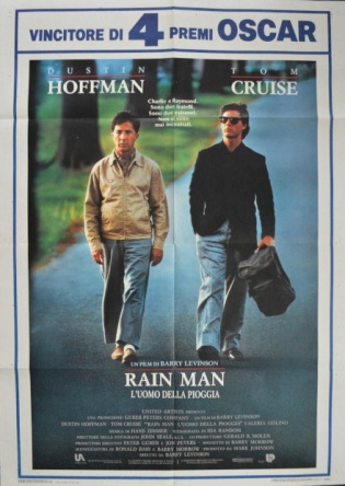 Locandina italiana Rain Man - L'uomo della pioggia 