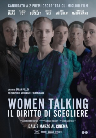 Locandina italiana Women Talking - Il diritto di scegliere 