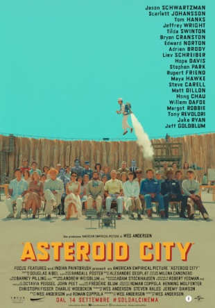 Locandina italiana Asteroid City 