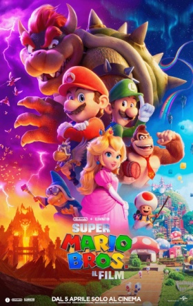 Locandina italiana Super Mario Bros - Il Film 