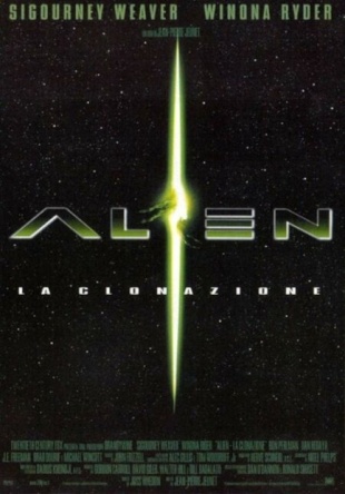 Locandina italiana Alien - La clonazione 