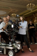 Somewhere - Il direttore della fotografia Harris Savides e la regista Sofia Coppola sul set - La madre